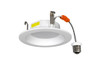 Residential Retrofit Downlight, 4", Color Selectable 2700K-5000K, Smooth Trim, 120V, Triac/ELV Dimmable