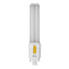 Halco ProLED Select Plug-In Lamp, Double Tube Omni, 9W, 80CRI, 3000K/3500K/4000K/5000K Selectable, Hybrid Type A/B, G24D 2-Pin Base, LED Gen 2, Non-Dimmable