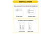 Halco ProLED Select Plug-In Lamp, Double Tube, Horizontal, 9.5W, 80 CRI, 3000K/3500K/4000K/5000K Selectable, Type A Ballast Compatible, G24Q 4-Pin Base, LED Generation 2, Dimmable