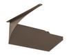 Glare shield | Bronze | Left side mounted | Used on Series 2 area lights | Small housing - alternate image 2