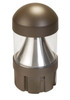 Cone reflector dome top bollard head. Power Select 24 / 19 / 14W. Color Select 30 / 40 / 50K. Built-in photocell. 120-27 - main product image
