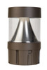 Cone reflector flat top bollard head. Power Select 24 / 19 / 14W. Color Select 30 / 40 / 50K. Built-in photocell. 120-27 - main product image