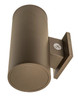 Screw-on blocking cap | Bronze | For use on 6" Sentinel wall mount cylinder fixtures - alternate image 3