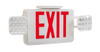 Exit Combo | Thermo Plastic | Style 1 | White Color | Single or Double Facing | Red or Green Switchable Lettering | 6500 - alternate image 2