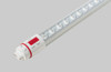 24in 10W LED Sign Tube, Double Sided, Clear Optical Lens, Color Select (3CCT-4000 / 5000 / 6500K), Double & Single Ended - main product image