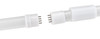 40W LED T8 Lamp, 8ft Long, 2-Piece Glass Coated Construction, 5CCT Selectable (30 / 35 / 40 / 50 / 6500K), 3 Power Level - alternate image 3