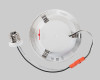 4in Baffled Circular LED Residential Retrofit | Plastic housing | 7.5W | Color Select 27 / 30 / 35 / 40 / 50K | 90 CRI | - alternate image 2
