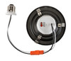 4" Baffled Circular LED Residential Retrofit | Black Trim | 8W | Color Select 2700 / 3000 / 3500 / 4000 / 5000K | TRIAC - alternate image 2