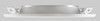 4in Hazy Chrome Reflector with White Flange Trim for Commercial Downlights - alternate image 2