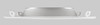 6in Hazy Chrome Reflector with White Flange Trim for Commercial Downlights - alternate image 2
