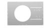 New Construction Plate for 8in and 10in Recessed and Wafer Downlights. Used for Joist installations - main product image