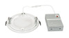 6in Circular LED Slim Wafer Downlight feat. Color Select, 13W, 2700 / 3000 / 3500 / 4000 / 5000K, 90CRI, 120V Input, Pha - alternate image 2
