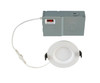 3in Circular LED Baffled Wafer Downlight feat. Color Select, 6.5W, 2700 / 3000 / 3500 / 4000 / 5000K, 90CRI, 120V Input - main product image