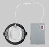 4in Circular LED Slim Wafer Downlight feat. Color Select, 9W, 2700 / 3000 / 3500 / 4000 / 5000K, 90CRI, 120V Input, Phas - alternate image 2