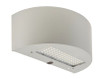 Half moon shell. Unpainted. Used on series 5 full cutoff wall packs - alternate image 2