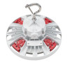 150W Power & Color Selectable Round Highbay with Optic Swap |150W / 100W / 70W | Includes (2) lens types, Standard 90 de - alternate image 3