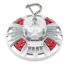200W Power & Color Selectable Round Highbay with Optic Swap |200W / 150W / 100W | Includes (2) lens types, Standard 90 d - alternate image 3