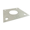 Replacement Anchor Bolt Positioning Plate, 10'-25' Round Steel Pole, Kit with Anchor Bolts