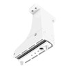 Halco ProLED SekTor Straight Arm Quick Mount, White, for 100W-300W products