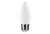 Decorative LED Filament B11 Lamp, 6W, Frosted, Filament LED Gen 4, E26 Base, Dimmable, Title 24, 500 lm