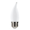 Decorative LED Filament CA11 Lamp, 3W, Frosted, 2700K|3000K|5000K, E26 Base, Dimmable