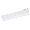 LEDone 1x4 LED Multi Watt Multi CCT Troffer, 15W/19W/24W/29W, 3500K/4000K/5000K, 120-277V, Built-in Sensor Base, 0-10V Dimming, Matte White Finish