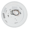 GlobaLux LDL2S LED Disk Light, 6", 15W, 120V Dimming, 3000K, 90+ CRI, White, Bulk Pack, Emergency Test Button
