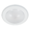 GlobaLux Lighting LDL2S LED Disk Light, 6", 15W, 120V Dimming, 4000K, 90 CRI, White, Bulk Pack