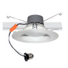 GlobaLux Lighting 5&6-Inch Recessed LED Retrofit Trim, White, 15W, 3000K