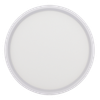GlobaLux RDL LED Round Low Profile Flush, 7", 15W, 120V Dimming, MCT 2700K/3000K/3500K/4000K/5000K, 90 CRI, White, Bulk, EMTB