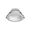 Lum-Tech Lighting LT23981 6" LED Canless Commercial Downlight, 30W/40W/50W, 3000/4000/5000 lm, 2700K/3000K/3500K/4000K/5000K, 120-277V, TRIAC/0-10V, 90 CRI, 80° Flood