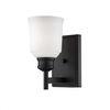Millennium Lighting Burbank One Light Mini-Pendant, Matte Black, 1-Light, Medium (E26) Base, 100W, 120V