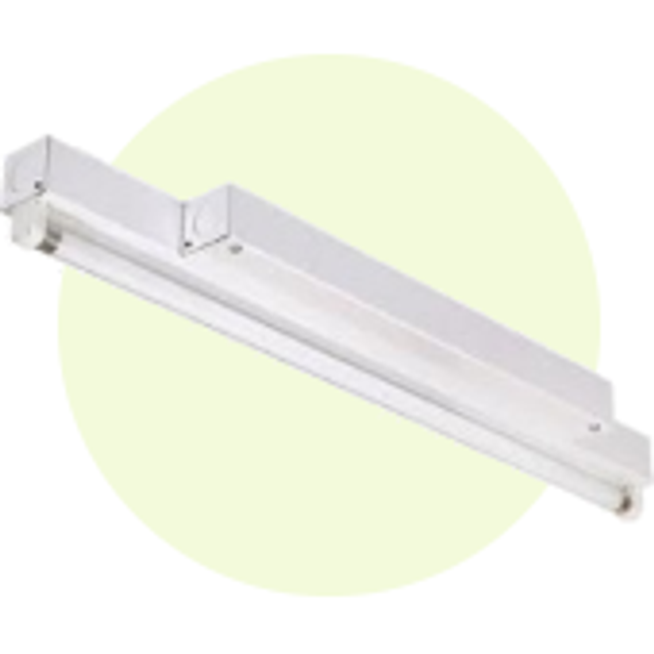 Staggered Strip Fluorescent Fixtures