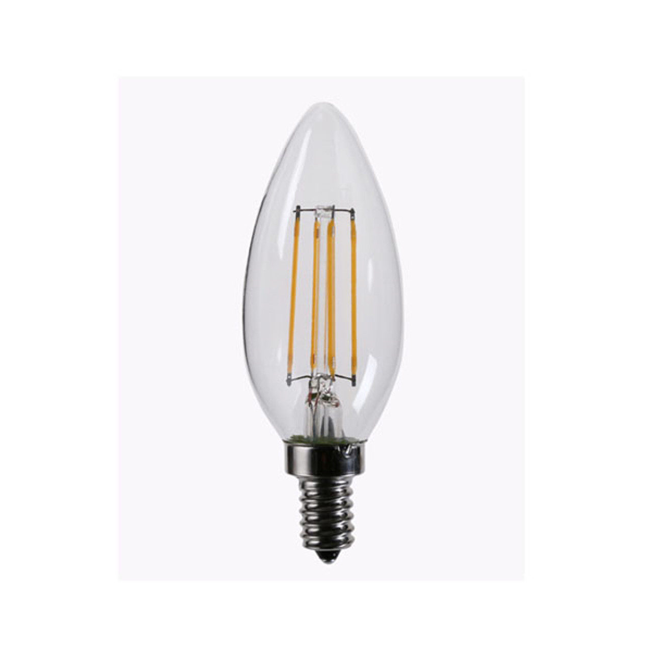 klap racket Verdachte 2 Watt LED Torpedo Tip Filament Canle Lamp