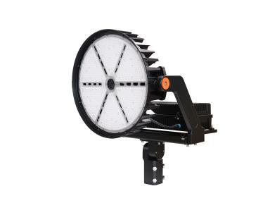 FieldMax Sports/HO Flood, 1200W, 120-277V, 4000K, Narrow,Black,Knuckle ...