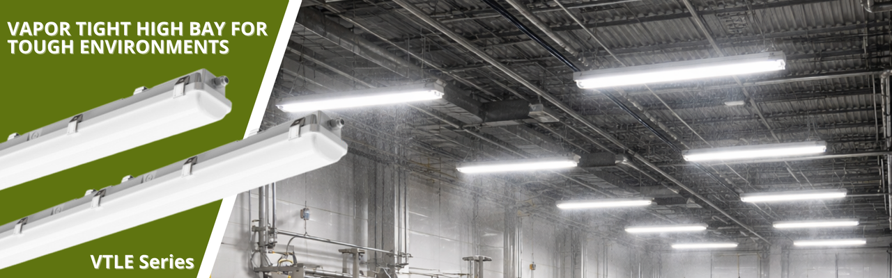 Vapor Tight High Bay Lighting for Tough Environments