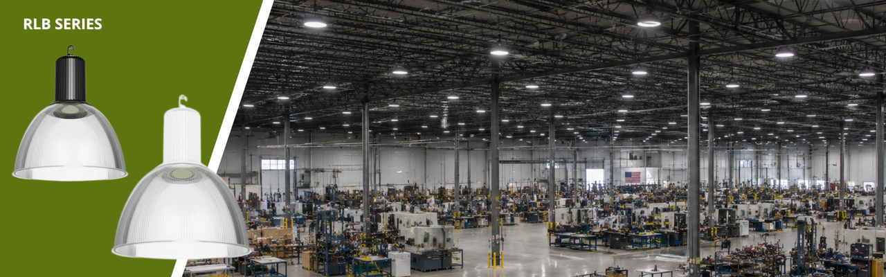 Westgate RLB Series Low Bay: One Fixture, Selectable Wattage and CCT