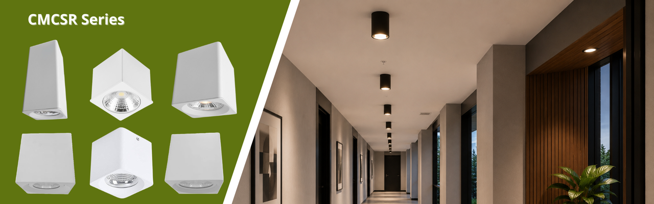 CMCSR Series Square Cylinders for Commercial Interiors