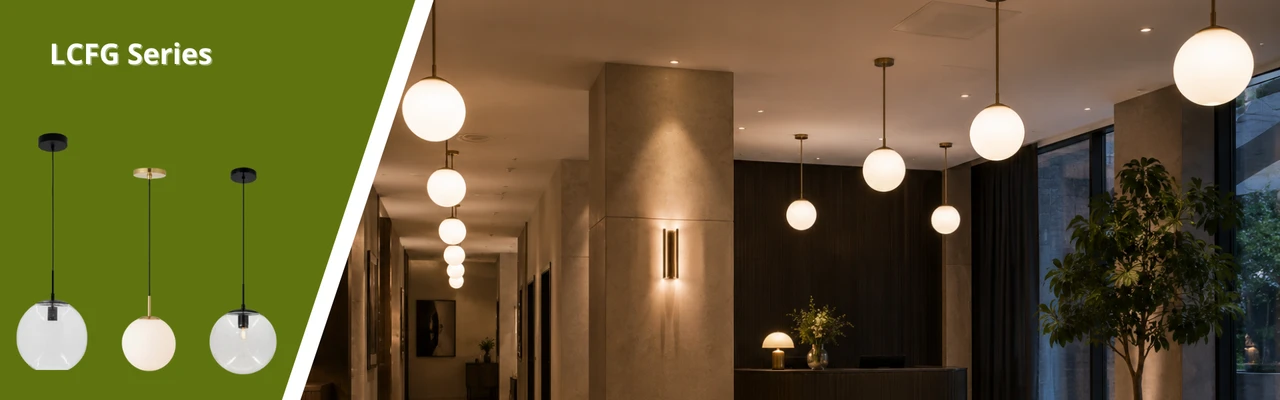 Product Spotlight: LCFG Series Architectural Globe Pendants