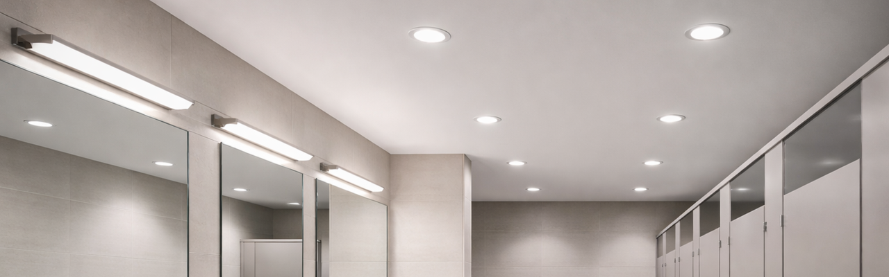 Commercial Restroom Lighting Issues Contractors Keep Correcting After Inspection