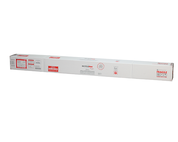 Large 8ft Shielded Fluorescent Lamp Recycling Box, 8/Case