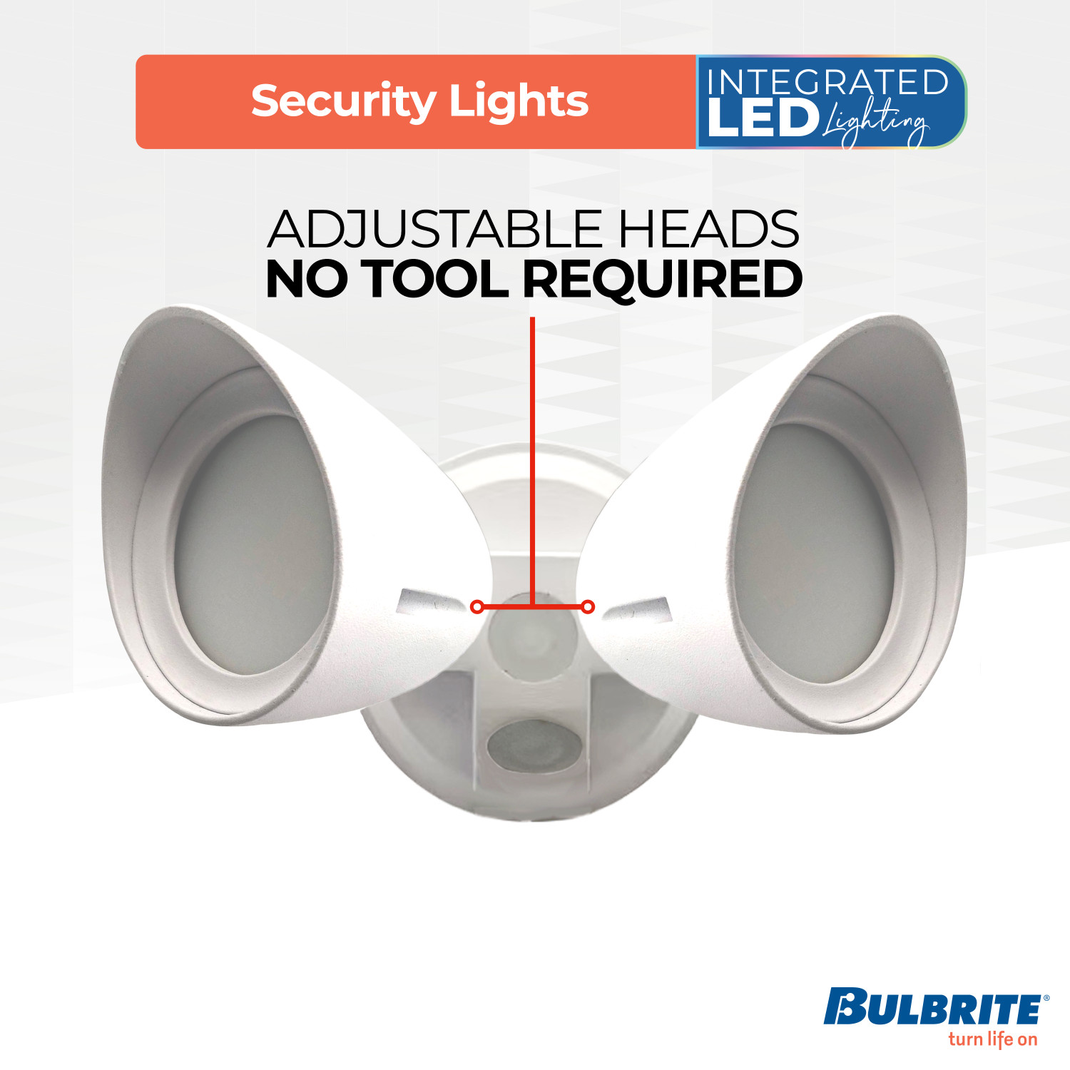 Bulbrite Industries LED Security Flood Light - Thumbnail 3