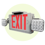 LED Exit and Emergency Combos