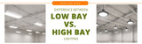 Difference Between High Bay and Low Bay Lighting