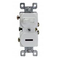 Enerlites Residential Grade Switch with Pilot Light Single Pole 15A, 120VAC
