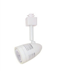 White 7W LED Dimmable Small Bullet Track Head