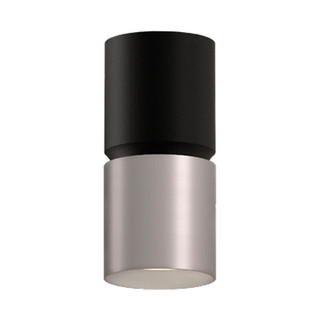 4in X 10inH 2-TONE Cylinder 15/20/25W 3CCT 120-277V DUAL-DIM BLACK/BN