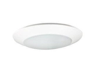 Disk Light, 6" Round, 15W, TRIAC Dimming, 90 CRI, CCT Selectable