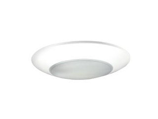 Disk Light, 4” Round, 10W, TRIAC Dimming, 90 CRI, CCT Selectable, White