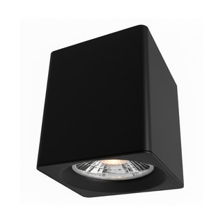 4" Square Rounded-Corner Commercial Cylinder, 12W|16W|20W, 80lm/W, 3000K|4000K|5000K, Black or White Finish